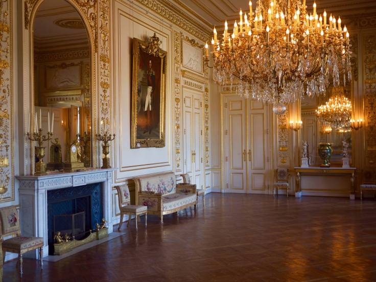 the large white drawing room